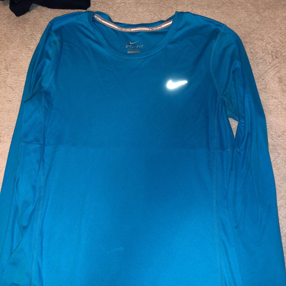 Blue Nike long sleeve